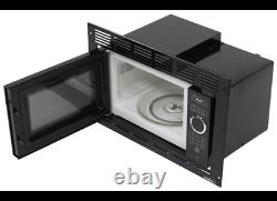Greystone Black Built-in Microwave with Trim Kit 0.9 Cu Ft RV Motorhome