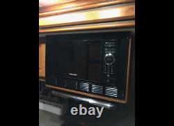 Greystone Black Built-in Microwave with Trim Kit 0.9 Cu Ft RV Motorhome