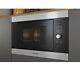 Hotpoint Mf25g Built-in Microwave With Grill Black & Stainless Steel