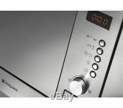 HOTPOINT MWH 122.1 X Built-in Microwave with Grill Stainless Steel Currys