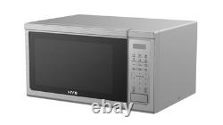 HYE 30L Digital Microwave Oven 1000W Freestanding 6 Presets Stainless Steel