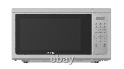 HYE 30L Digital Microwave Oven 1000W Freestanding 6 Presets Stainless Steel