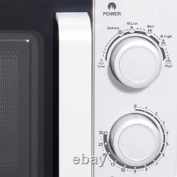 Haden 195678 20L Freestanding Solo Microwave Oven 700W Stainless Steel 195678