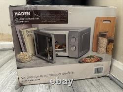 Haden 20L 800W Stainless Steel Microwave- Silver Brand New And Sealed