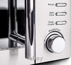 Haden 20L Digital Stainless Steel Microwave Oven 800W, 5 Levels, Child Lock
