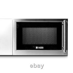 Haden 20L Microwave Freestanding Stainless Steel, Digital Control 800W, Silver