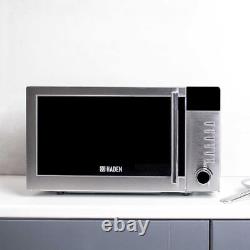 Haden 20L Microwave Freestanding Stainless Steel, Digital Control 800W, Silver