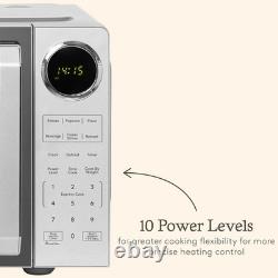 Haden 23L Touch Control Microwave, Silver, 900W, Child Lock, Mirror Finish