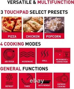 Haden 25L 4-in-1 Digital Combination Air Fryer, Microwave, Convection & Grill