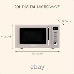 Haden 800W 20L Microwave 191212-A Putty