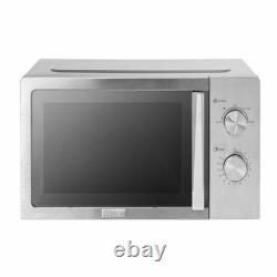 Haden Microwave Oven 20L 800W 5 Power Levels Stainless Steel Haden Microwave Oven 20L 800W 5 Power Levels Stainless Steel