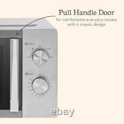 Haden Microwave Oven 20L 800W 5 Power Levels Stainless Steel