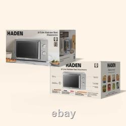 Haden Microwave Oven 20L 800W 5 Power Levels Stainless Steel