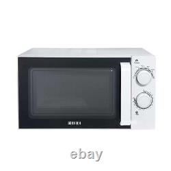 Haden Microwave Stainless-Steel Interior Defrost Reheat Cooking 700W 20L White