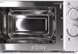 Haden Stainless Steel Interior Microwave Oven 20L White Microwave, 700W with 6