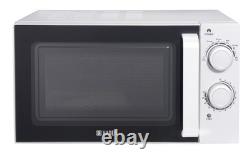 Haden Stainless Steel Interior Microwave Oven 20l White Microwave 700W with 6