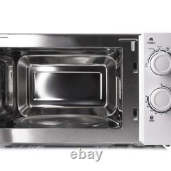 Haden Stainless Steel Interior Microwave Oven 20l White Microwave 700W with 6