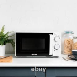Haden Stainless Steel Interior Microwave Oven 20l White Microwave 700W with 6