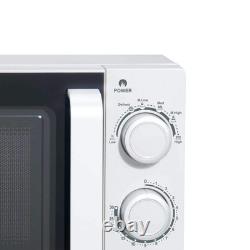 Haden Stainless Steel Interior Microwave Oven 20l White Microwave 700W with 6