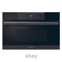Haier HWO38MG6HXBD/UK Built-In Microwave 38L Touch Control WiFi hOn App Black
