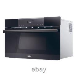 Haier HWO38MG6HXBD/UK Built-In Microwave 38L Touch Control WiFi hOn App Black