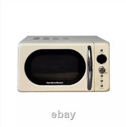 Hamilton Beach 20L Retro Cream Microwave