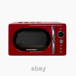 Hamilton Beach 20L Retro Red Microwave