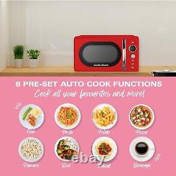 Hamilton Beach 20L Retro Red Microwave