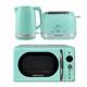 Hamilton Beach, Ella Kettle, Toaster & Microwave Set, Mint, Ellamb