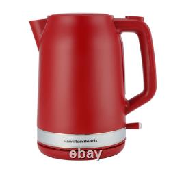 Hamilton Beach, Ella Kettle, Toaster & Microwave Set, Red, ELLARB
