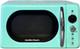 Hamilton Beach Microwave, 20l, 700w, Retro, Digital Led Display, 8 Pre-set Progr