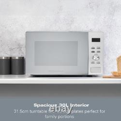 Hamilton Beach Microwave, 30L, 950W, Family-Size, Digital Controls, 8 Pre-Set Pr