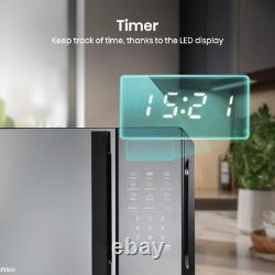 Hisense 20L Microwave & Grill 700W, 9 Auto Functions, LCD Touch, Grill Combo