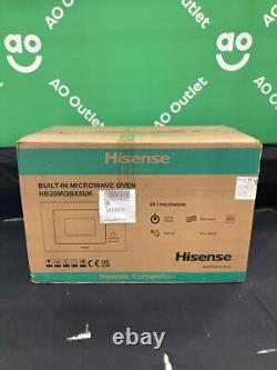 Hisense 20 Litre Built In Small Microwave Black HB20MOBX5UK #LA52870