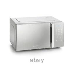 Hisense 700 Watts 20 Litre Silver Digital Solo Microwave Oven With 800W Grill