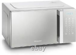 Hisense 700 Watts 20 Litre Silver Digital Solo Microwave Oven With 800W Grill