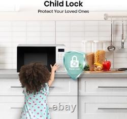 Hisense 700 Watts 20 Litre White Digital Solo Microwave Oven H20MOWS4UK Automat