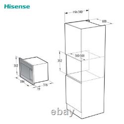 Hisense Built-In 800W Microwave Black HB20MOBX5UK