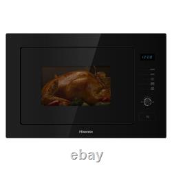 Hisense Built-In 900W Microwave & Grill Black HB25MOBX7GUK