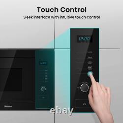 Hisense Built-In 900W Microwave & Grill Black HB25MOBX7GUK