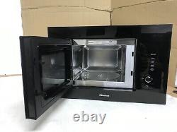 Hisense Built-In Microwave Black Dial touch controls Stainless steel interior