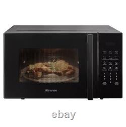 Hisense H25MOBS7HUK Freestanding Solo Microwave Black