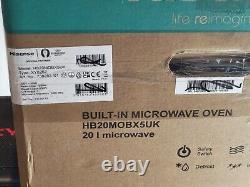 Hisense HB20MOBX5UK 20L, 800W Built In Microwave Black