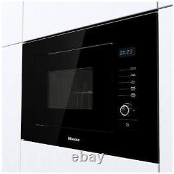 Hisense HB20MOBX5UK 800W 20L Built-in Microwave Jet Black