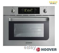 Hoover HMC440 PX Built-in Combi Microwave, Fan Oven & Grill Stainless Steel