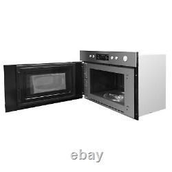 Hotpoint 22L 750W Built-in Microwave with Grill Stainless Steel MN314IXH