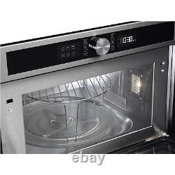 Hotpoint 31L 1000W Built In Microwave and Grill Stainless Steel MD454IXH