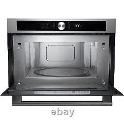 Hotpoint 31L 1000W Built In Microwave and Grill Stainless Steel MD454IXH