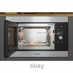 Hotpoint Built-In Microwave with Grill Stainless Steel MF25GIXH