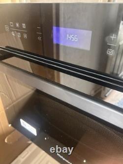 Hotpoint Built-in Oven with Microwave 53L 950W Black My Menu HCW6O7HTSBUK